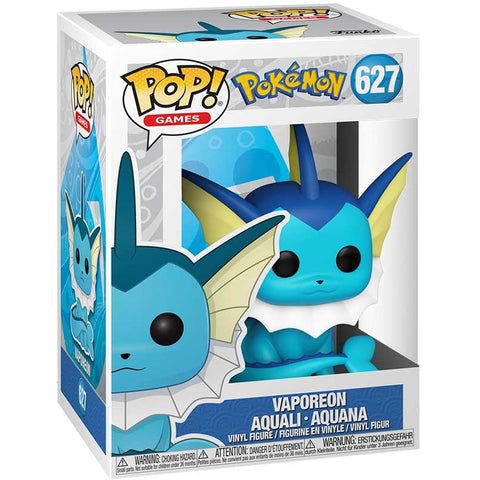 Funko Pop Pokemon Vaporeon Vinyl Figure