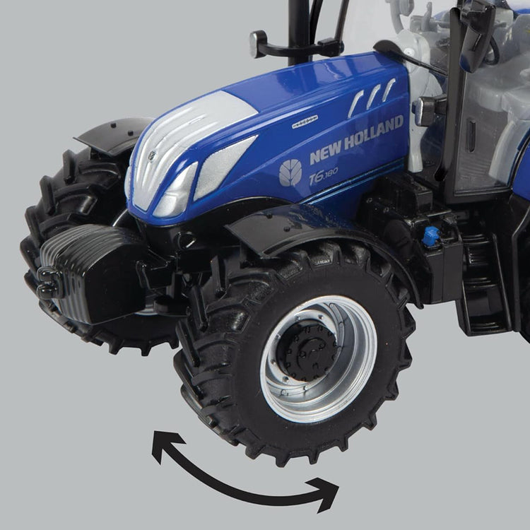 Britains new Holland T6.180 Blue Power Tractor