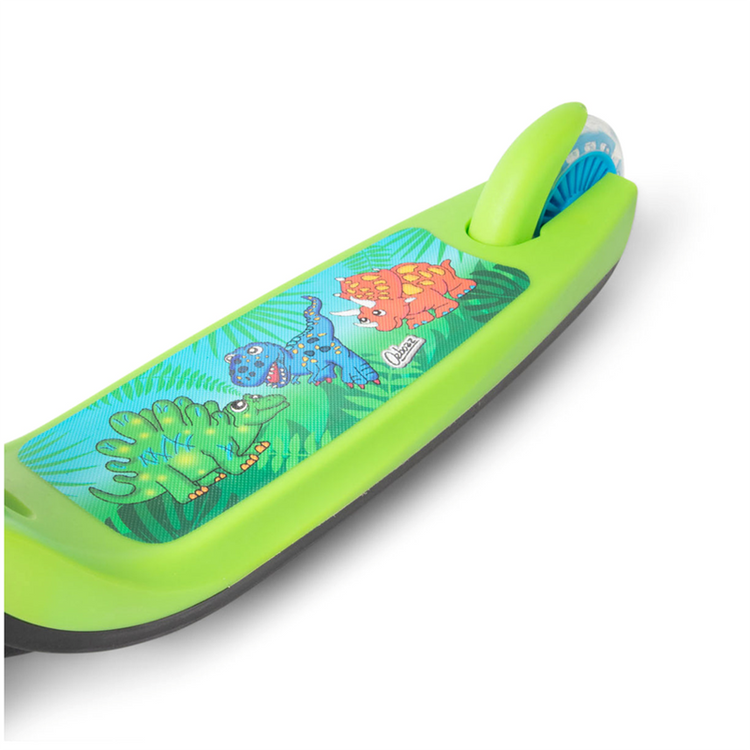 Dinosaur Trail Twist Folding Light Up Scooter