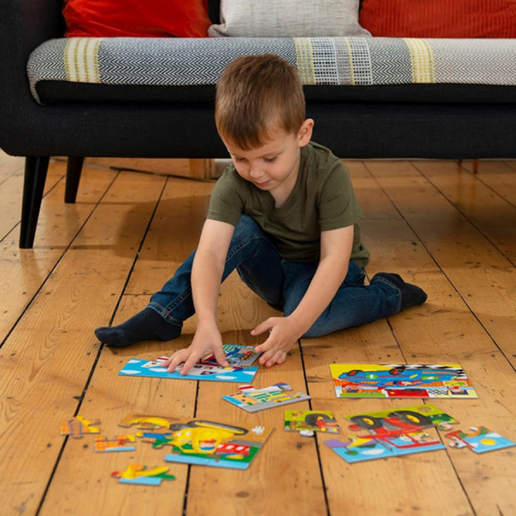 Galt Toys 4 Puzzles in a Box - Vehicles