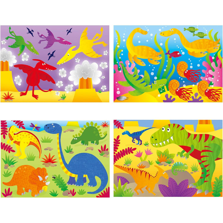 Galt Toys 4 Puzzles in a Box - Dinosaurs