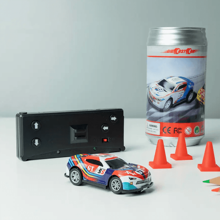 Remote Controlled Car in a Can