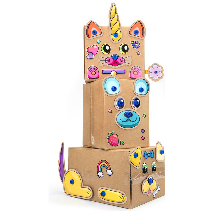 Boxineers Cardboard Animals Craft Kit
