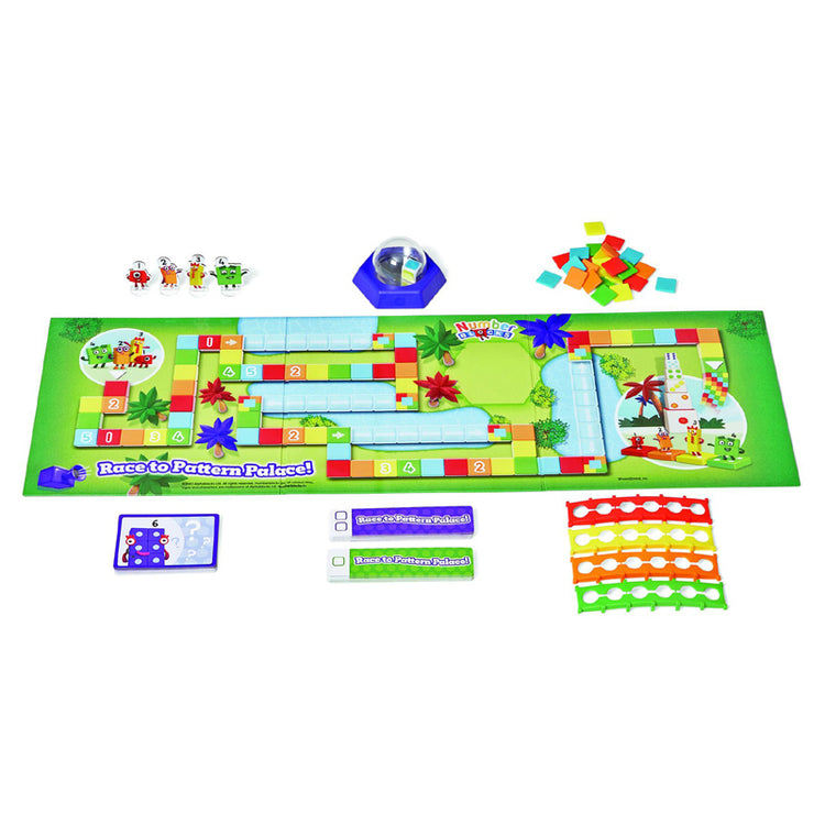 Numberblocks Race to Pattern Palace Game