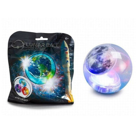 LED Flashing Bouncy Balls Pack of 2 Lunar Design