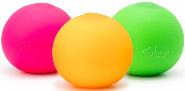 Scrunchems Neon Diddy Squish Ball Tactile Fidget Toys Pack of 3