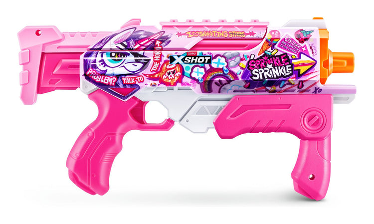 XSHOT Hyperload Splash Water Gun Assorted Design- Fast Fill, 33ft Range
