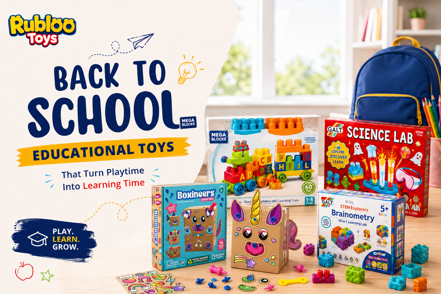 Back to school educational toys