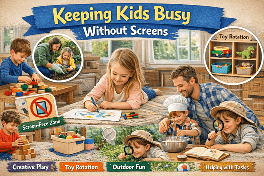 How to Keep Kids Busy Without Screens? Here’s What UK Parents Do