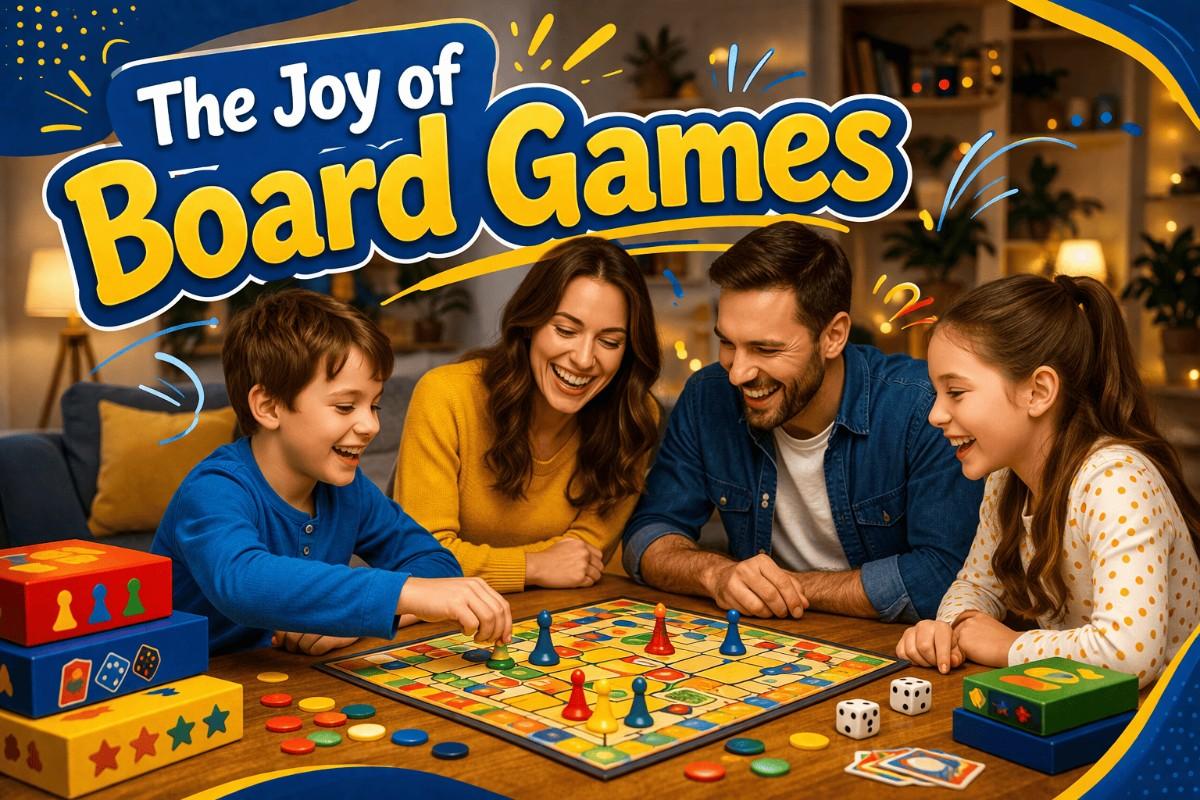 Fun Moments and Learning Together with Board Games for All Ages