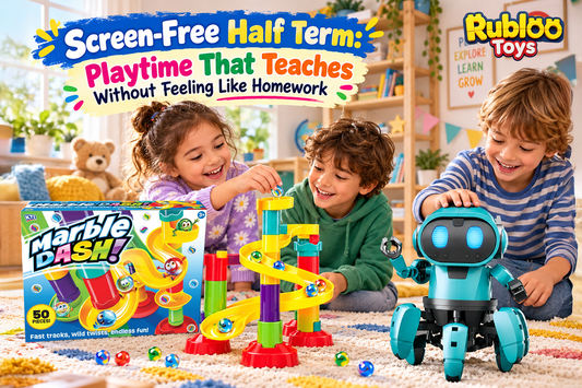 Screen-Free Half Term: Playtime That Teaches Without Feeling Like Homework
