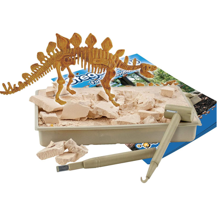 Stegosaurus Fossil Excavation Kit for Kids
