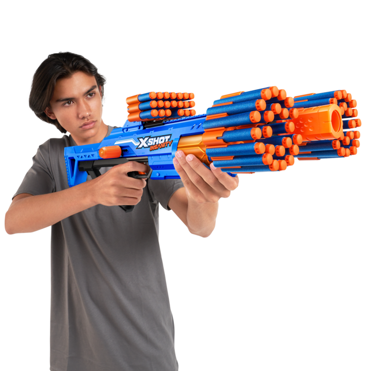 XSHOT Insanity Berzerko 8-Shot Dart Blaster with 48 Darts