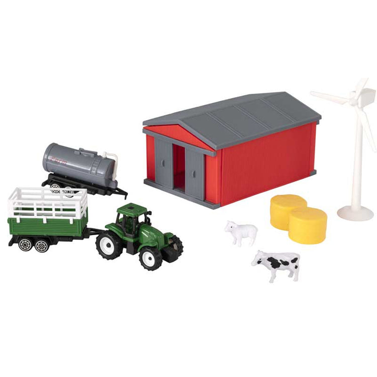 Country Life Farmyard Tractor Playset