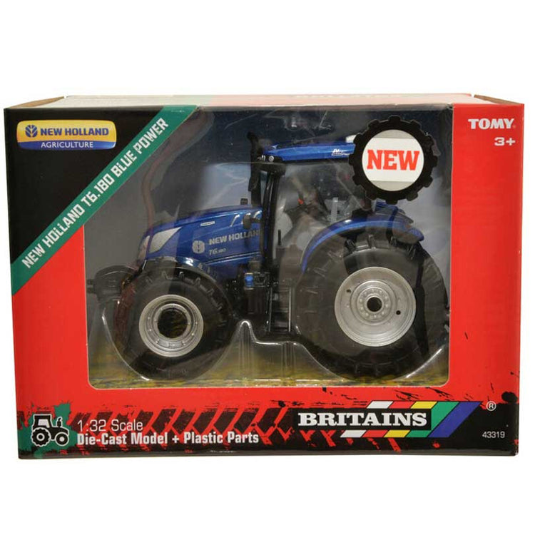 Britains new Holland T6.180 Blue Power Tractor