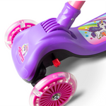 Unicorn Trail Twist Folding Light Up Scooter