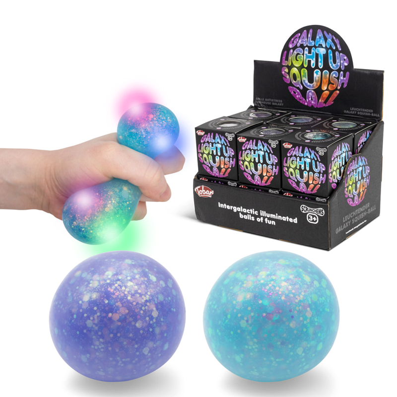 Scrunchems Galaxy Light Up Squish Ball (Assorted Colour)