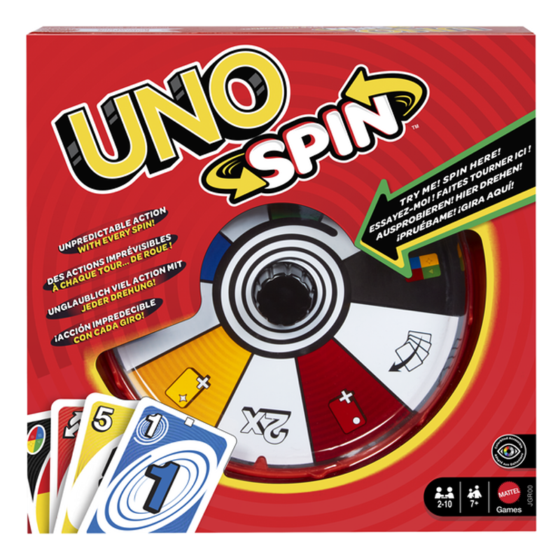 UNO Spin Card Game