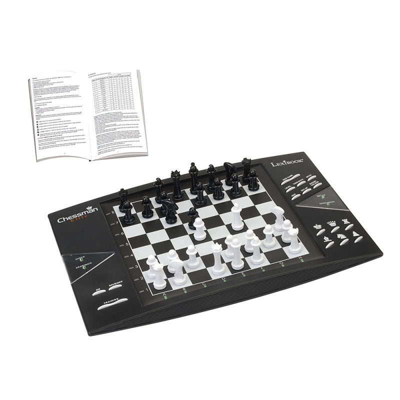 Chessman Elite Electronic Chess Game with Touch Sensitive Keyboard