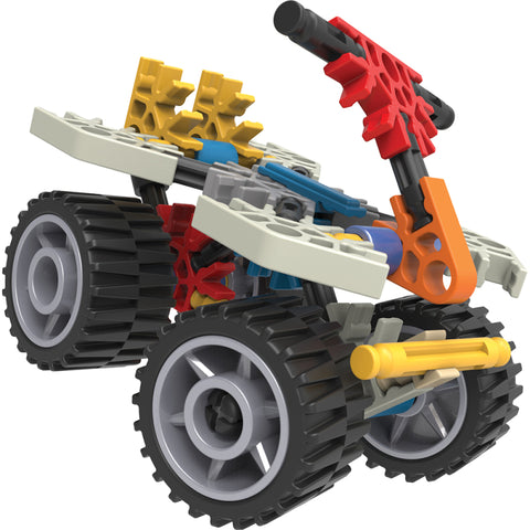 K'Nex Fun Fast Vehicles Building Set 10 Model 96 Piece STEM Learning Kit