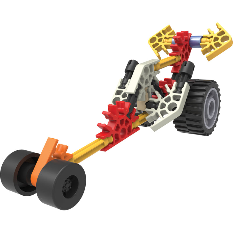 K'Nex Fun Fast Vehicles Building Set 10 Model 96 Piece STEM Learning Kit