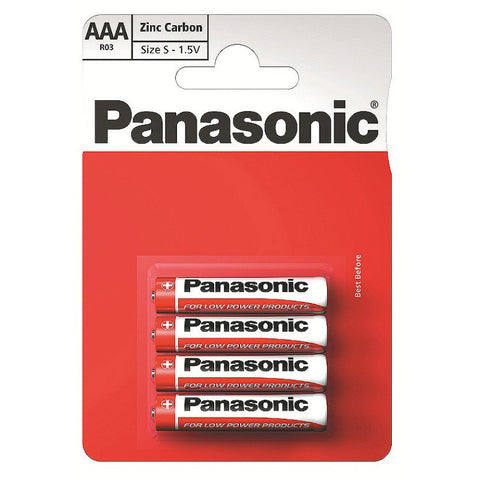 Panasonic AAA Size Battery Pack of 4
