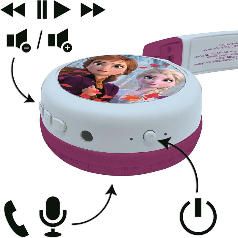 Disney Frozen II Bluetooth & Wired Foldable Headphones