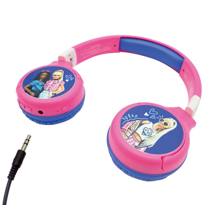 Barbie Bluetooth & Wired Foldable Headphones