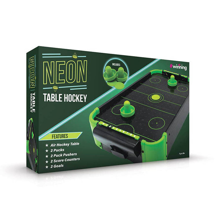 Neon Air Hockey Table