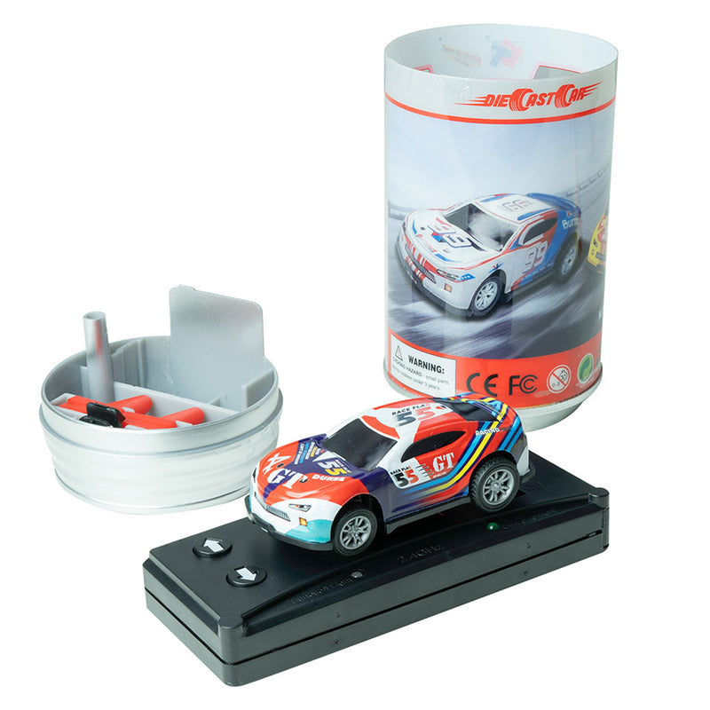 Remote Controlled Car in a Can