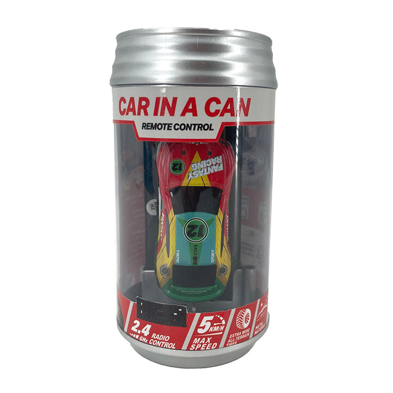 Remote Controlled Car in a Can
