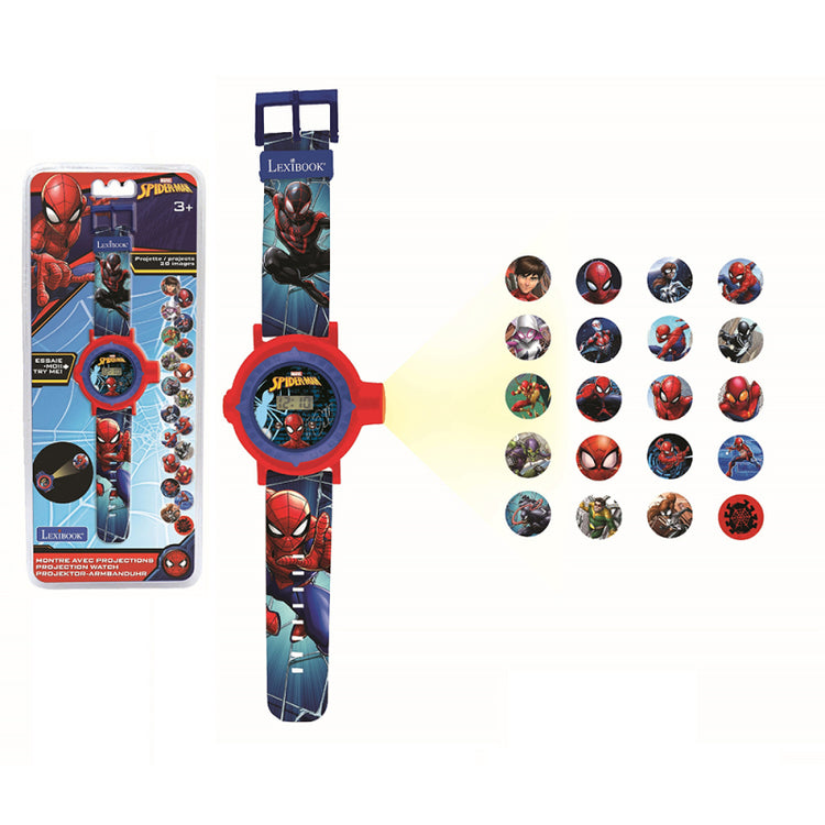 Spider-Man Children's Projection Watch with 20 Images