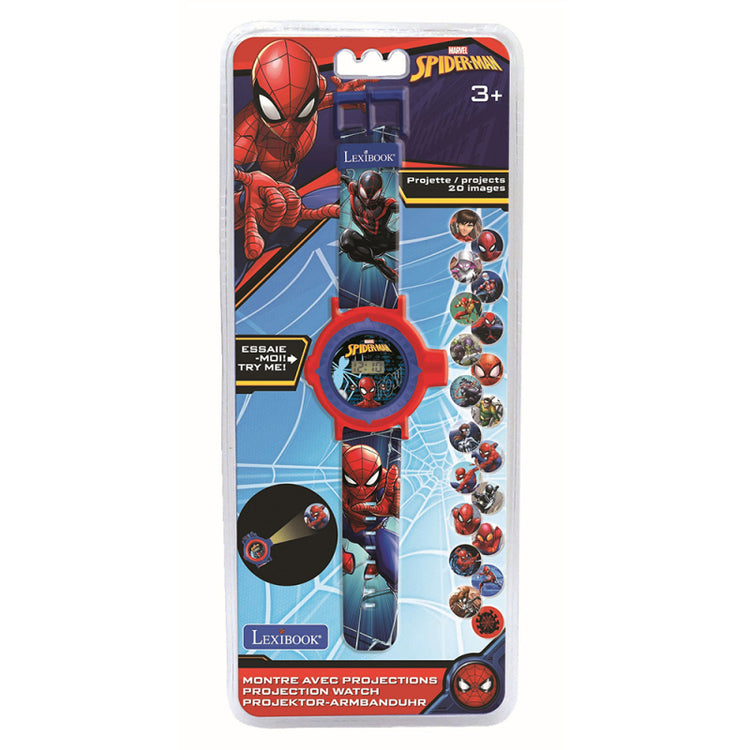Spider-Man Children's Projection Watch with 20 Images