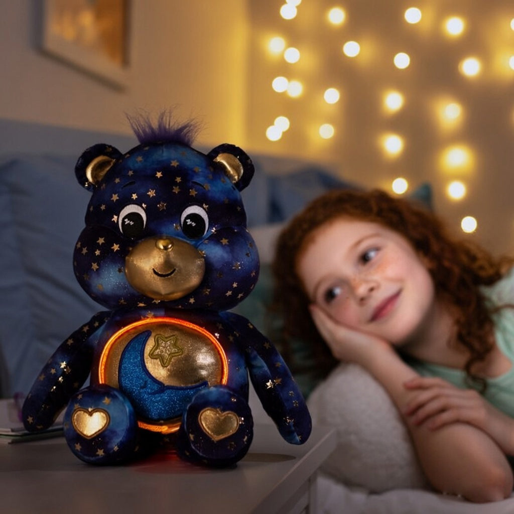 Care Bears Bedtime Bear 35cm Glowing Plush Toy