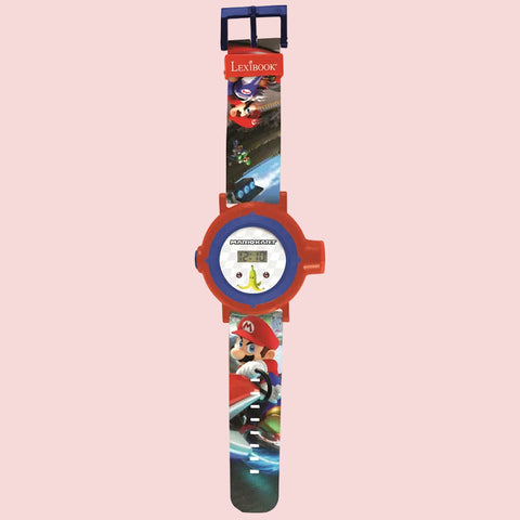 Super Mario Children's Projection Watch with 20 Images