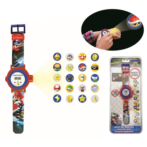 Super Mario Children's Projection Watch with 20 Images