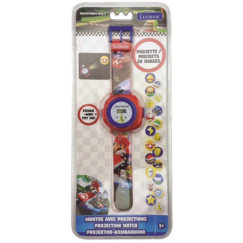 Super Mario Children's Projection Watch with 20 Images