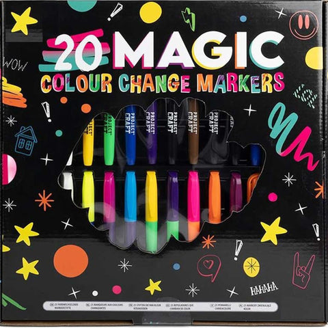 Magic Colour Change Marker Pens Pack of 20
