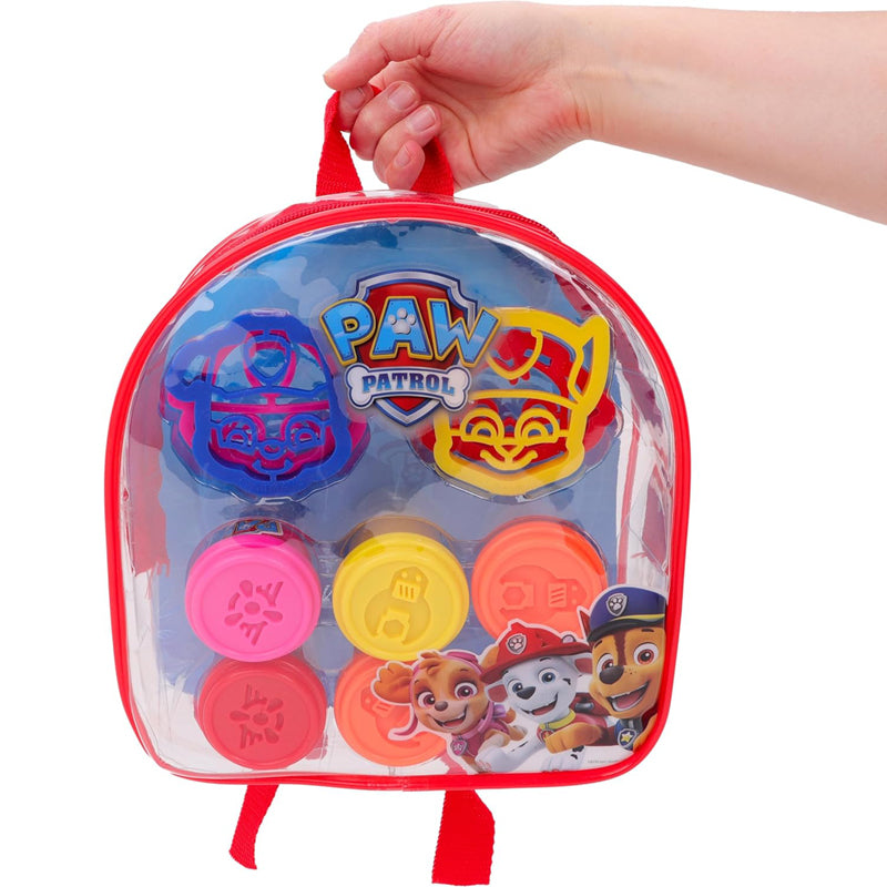 Paw Patrol Small Craft Dough Backpack Set