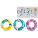 Intex 24" Pool Inflatables Swimming Rings Printed Ages 6-10 Years Assorted Design