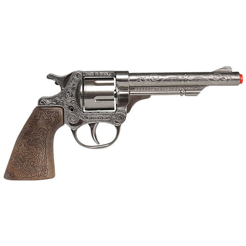 Gonher Cowboy Cap Gun - 8 Shot Toy Revolver