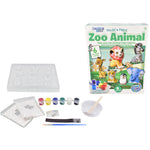 Mould And Paint Zoo Animals Paint Colours included
