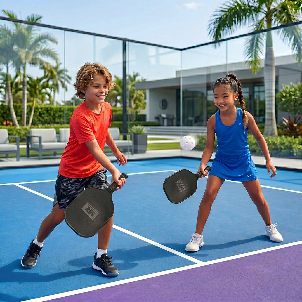 4 Player Pickleball Set with Carry Bag
