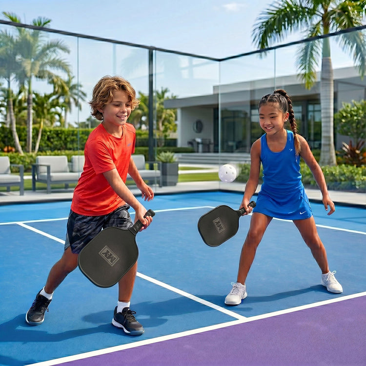 4 Player Pickleball Set with Carry Bag