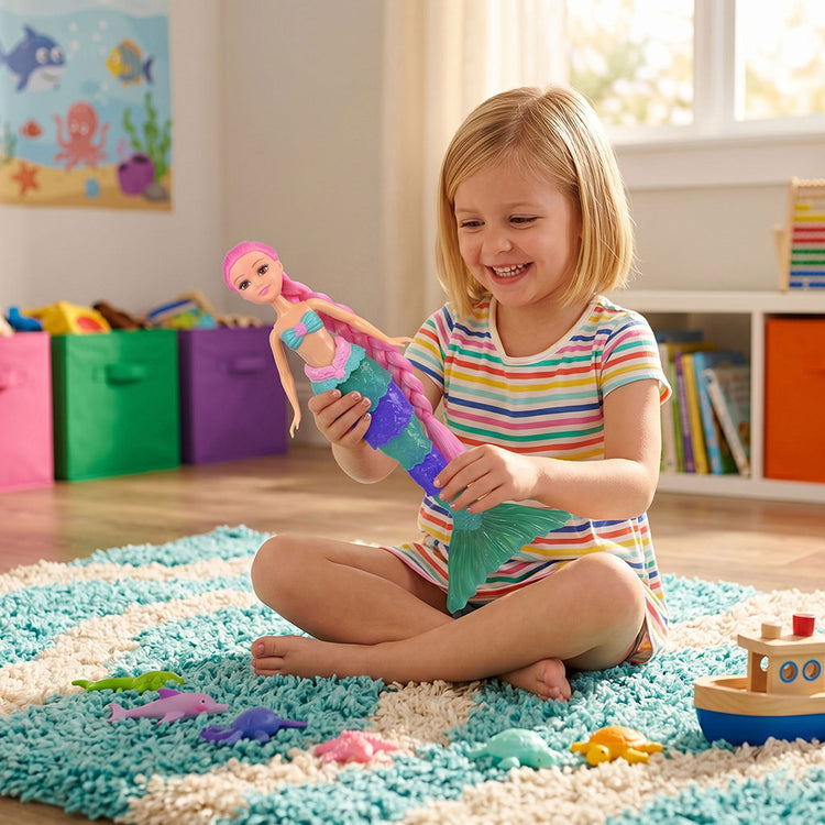 Colour Changing Mermaid Doll