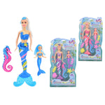 Mermaids & Seahorse Playset for Kids