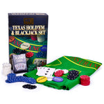 MY Poker & Blackjack Set with Chips