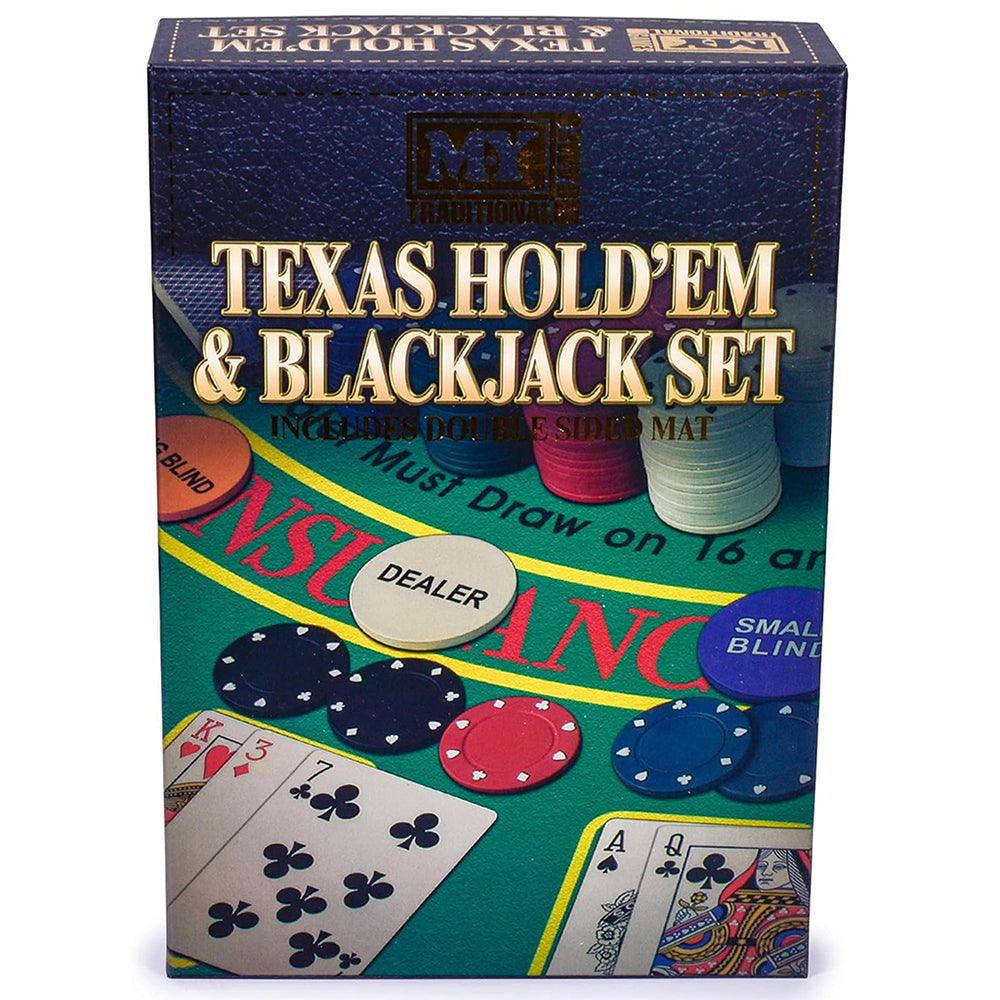 MY Poker & Blackjack Set with Chips