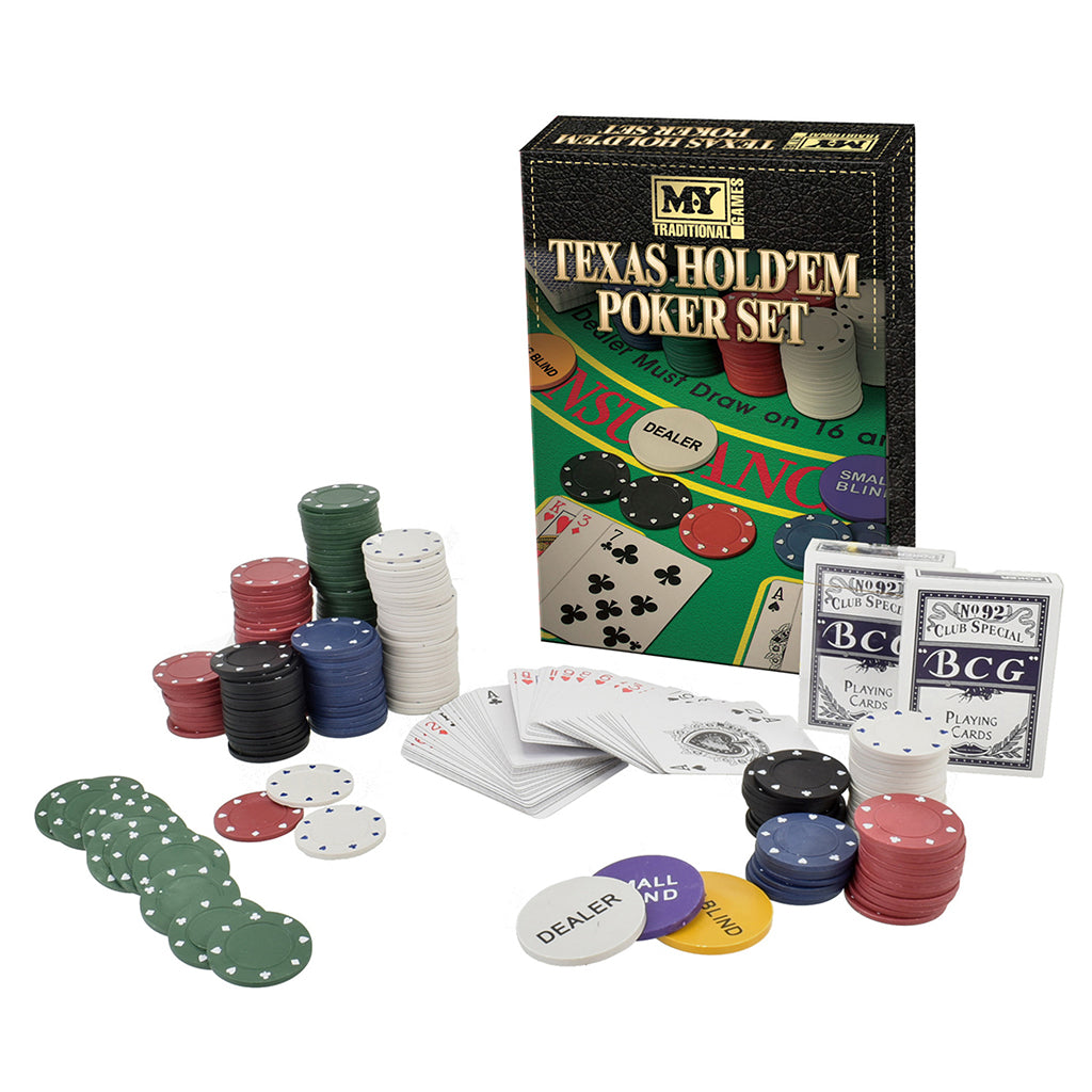 MY Poker & Blackjack Set with Chips