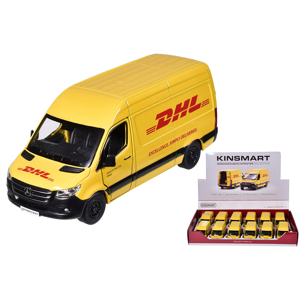 Mercedes Benz DHL Van 1:48 Diecast Model